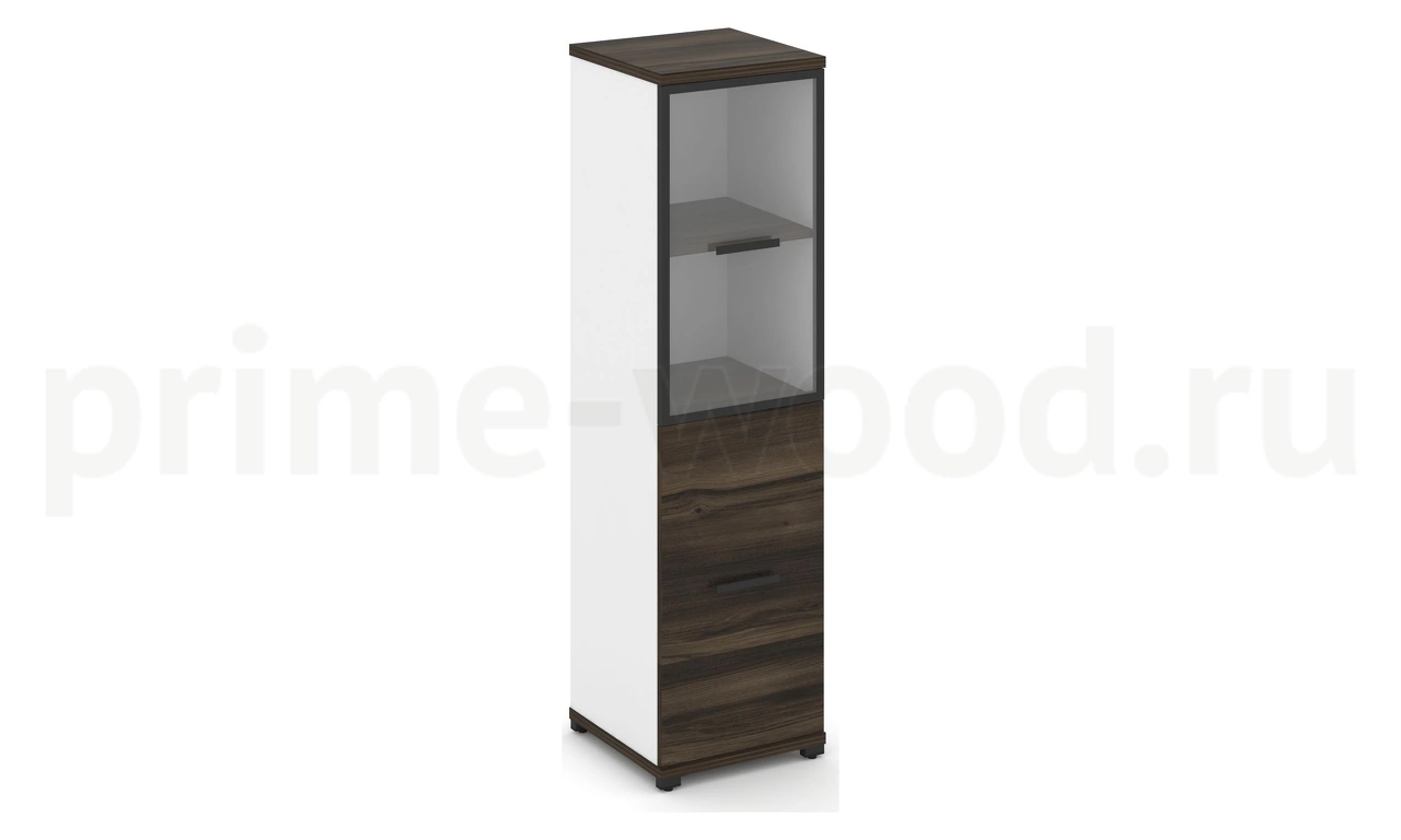 Шкаф одна узкая секция, 4 ниши CN.STU-412 RP B/W - фото 0