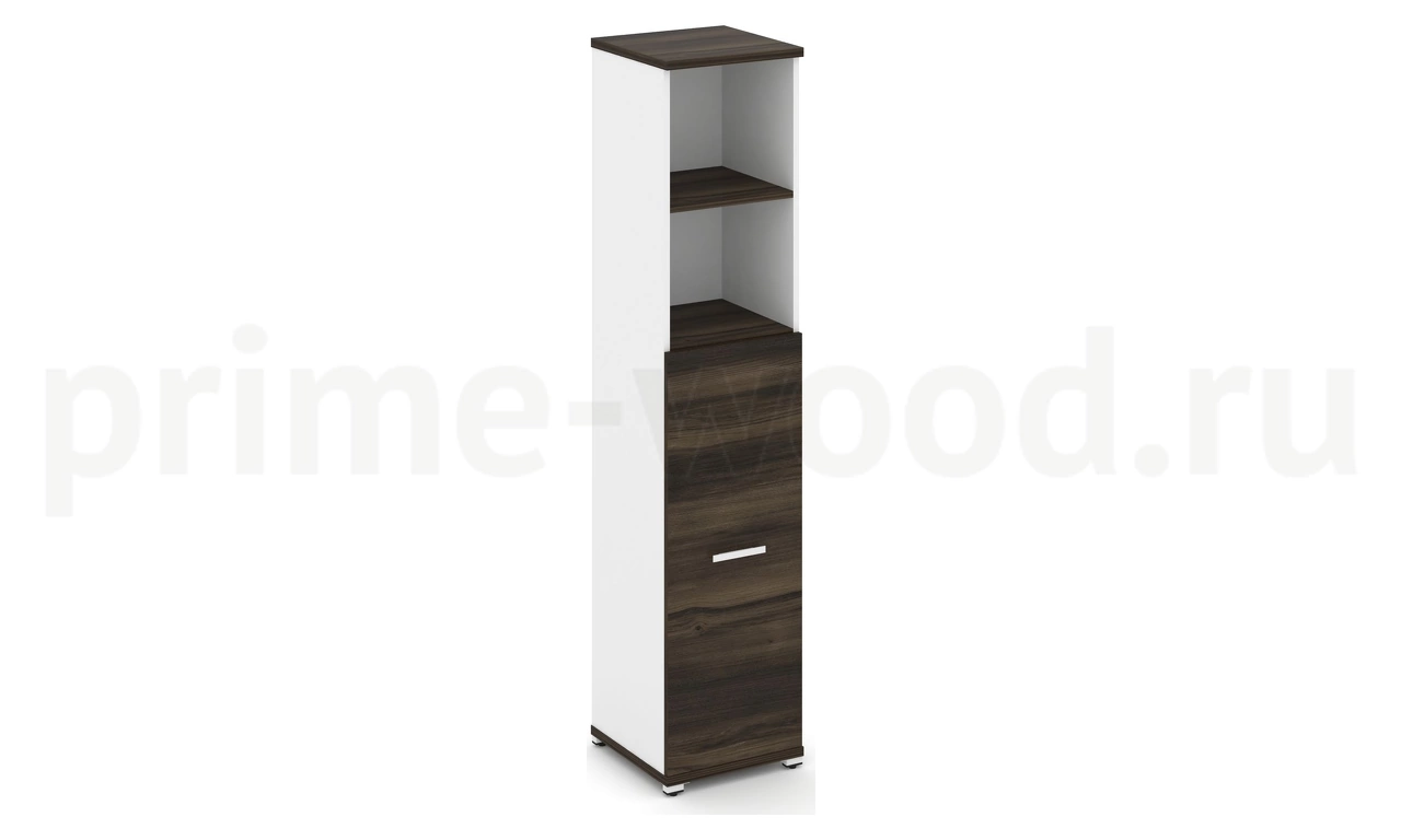 Шкаф одна узкая секция, 5 ниш CN.STU-514 B/W - фото 5