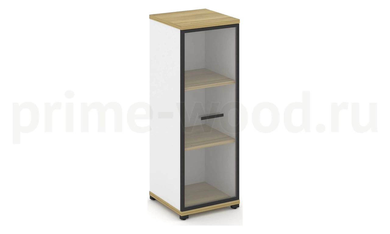 Шкаф одна узкая секция, 3 ниши (Эко) CN.STU.E-316 RP B/W - фото 1