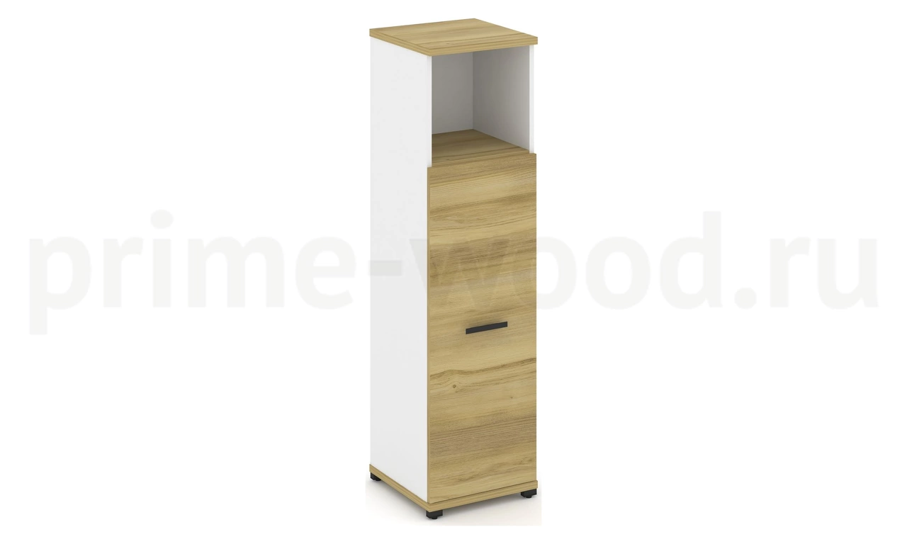 Шкаф одна узкая секция, 4 ниши CN.STU-413 B/W - фото 1