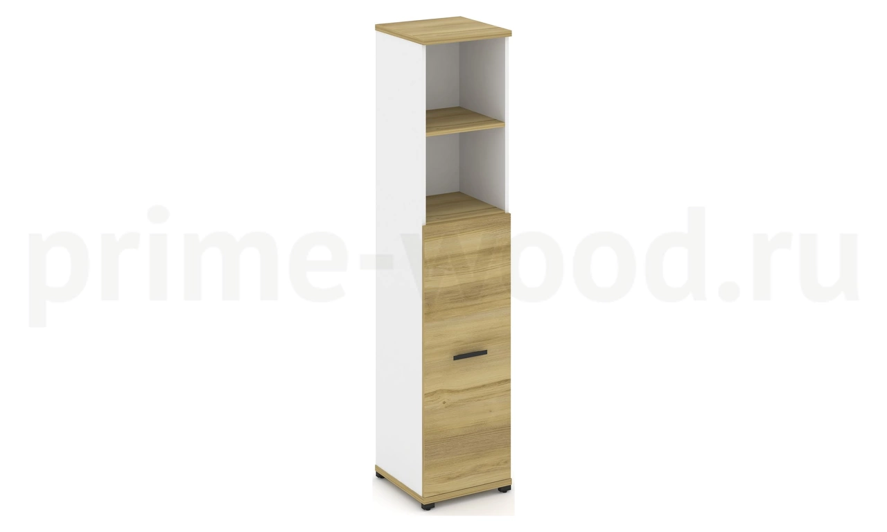 Шкаф одна узкая секция, 5 ниш CN.STU-514 B/W - фото 1
