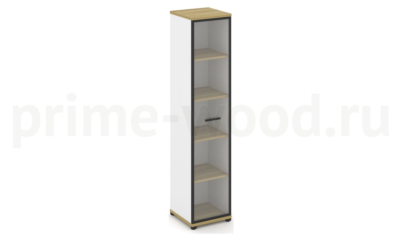 Шкаф одна узкая секция, 5 ниш CN.STU-518 RP B/W - фото 1