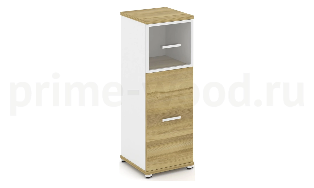 Шкаф одна узкая секция, 3 ниши CN.STU-314 RP B/W - фото 2