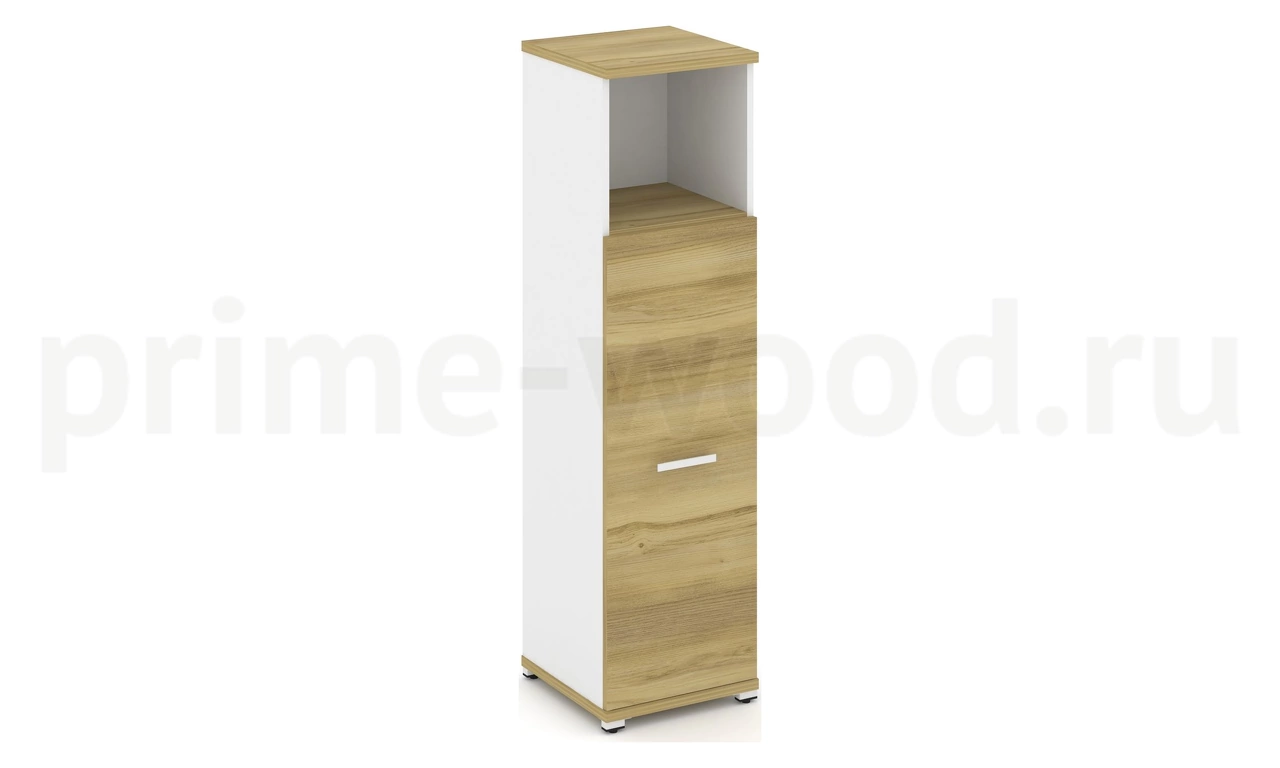 Шкаф одна узкая секция, 4 ниши CN.STU-413 B/W - фото 2