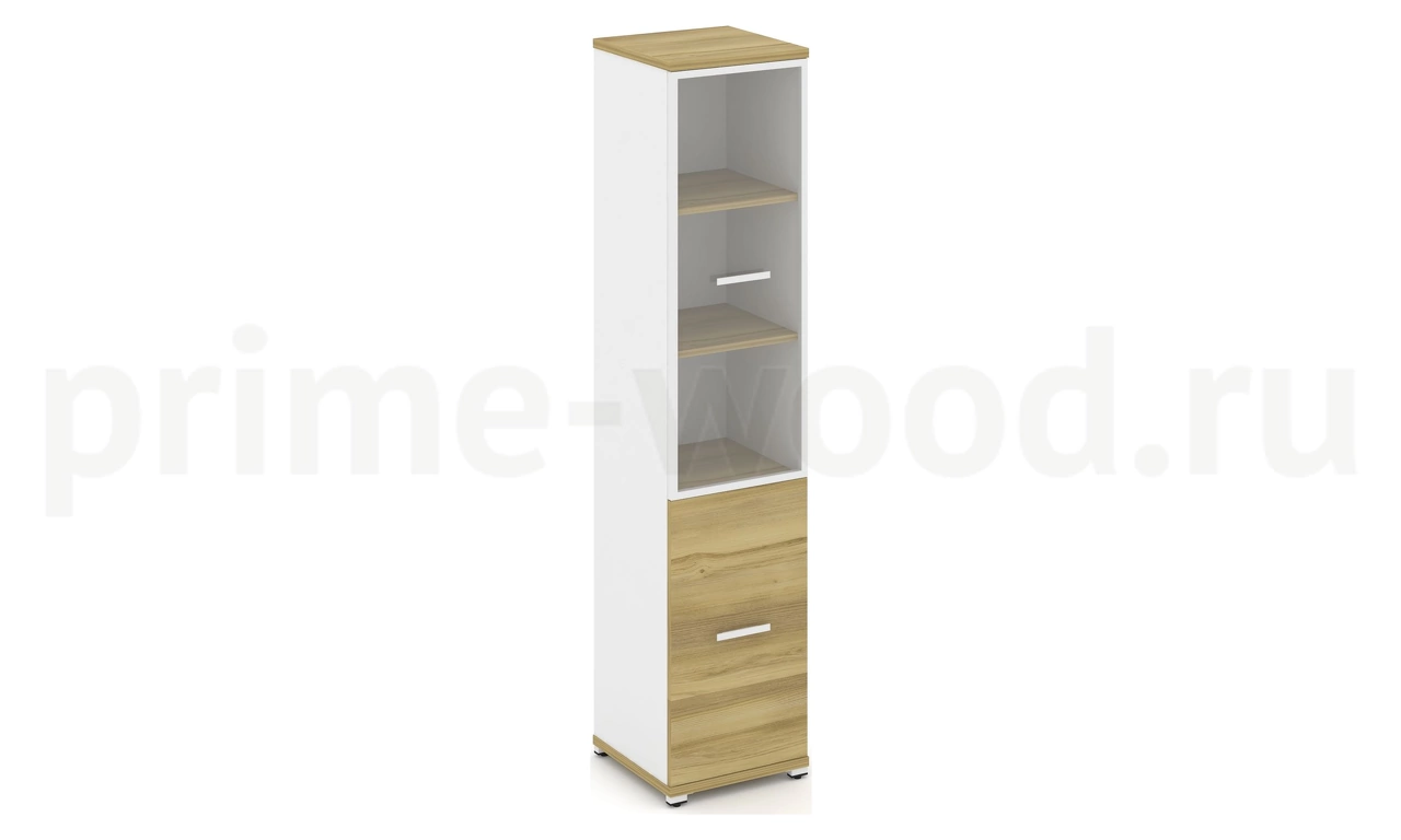 Шкаф одна узкая секция, 5 ниш (Эко) CN.STU.E-512 RP B/W - фото 2