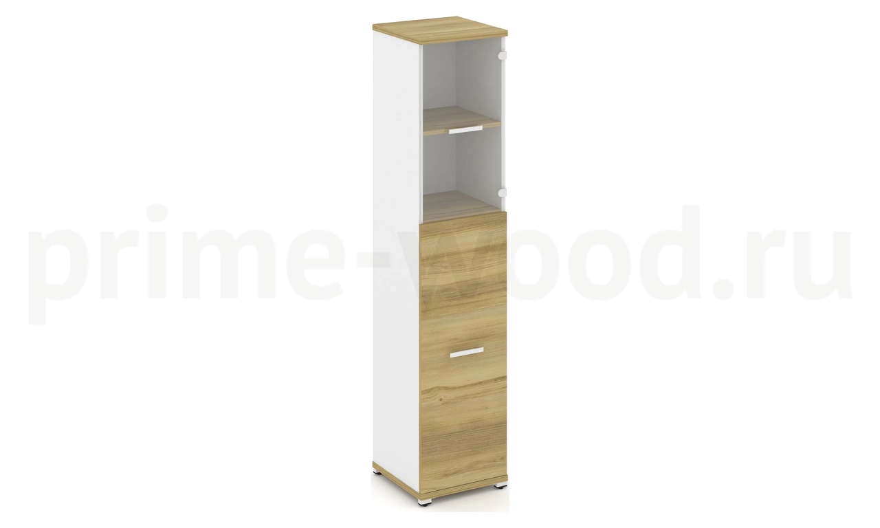Шкаф одна узкая секция, 5 ниш (Эко) CN.STU.E-515 SP B/W - фото 2