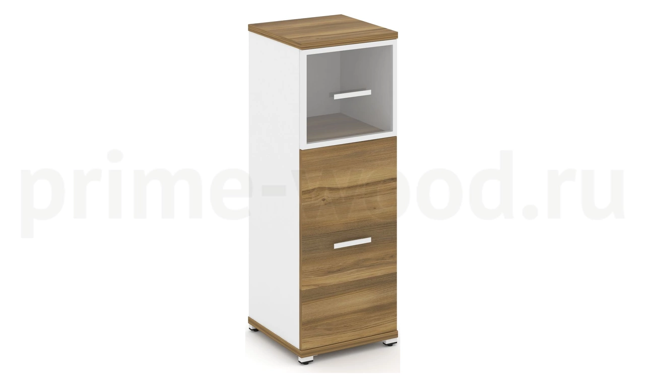 Шкаф одна узкая секция, 3 ниши CN.STU-314 RP B/W - фото 4