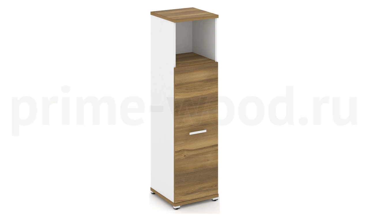 Шкаф одна узкая секция, 4 ниши CN.STU-413 B/W - фото 4