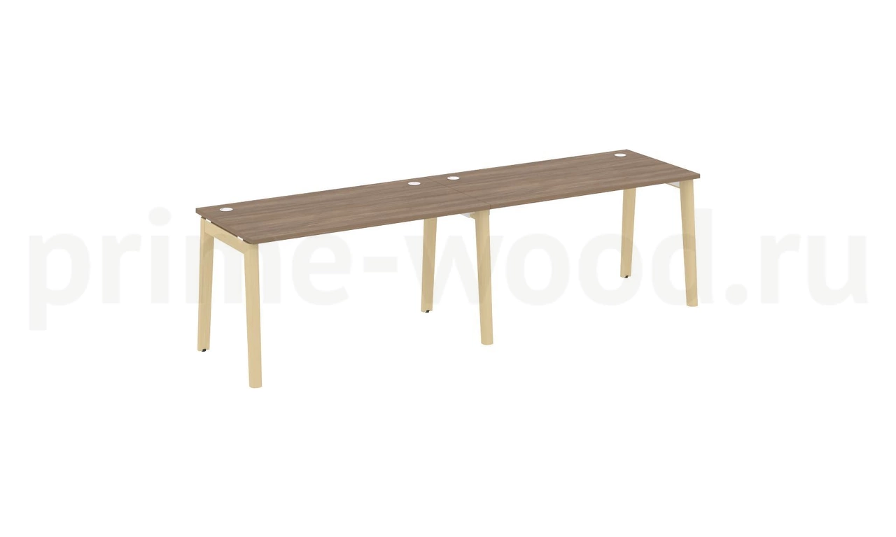 Рабочая станция, опоры - массив дерева ONIX WOOD 276x72x75 - фото 3