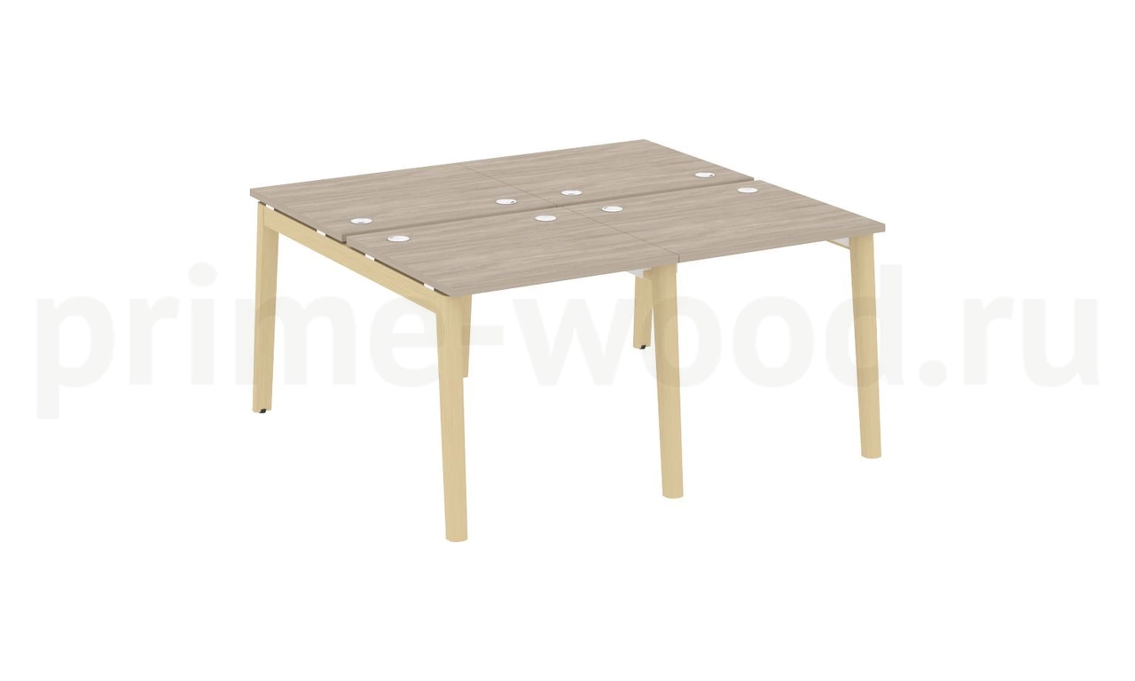 Рабочая станция, опоры - массив дерева ONIX WOOD 156x148x75 - фото 1