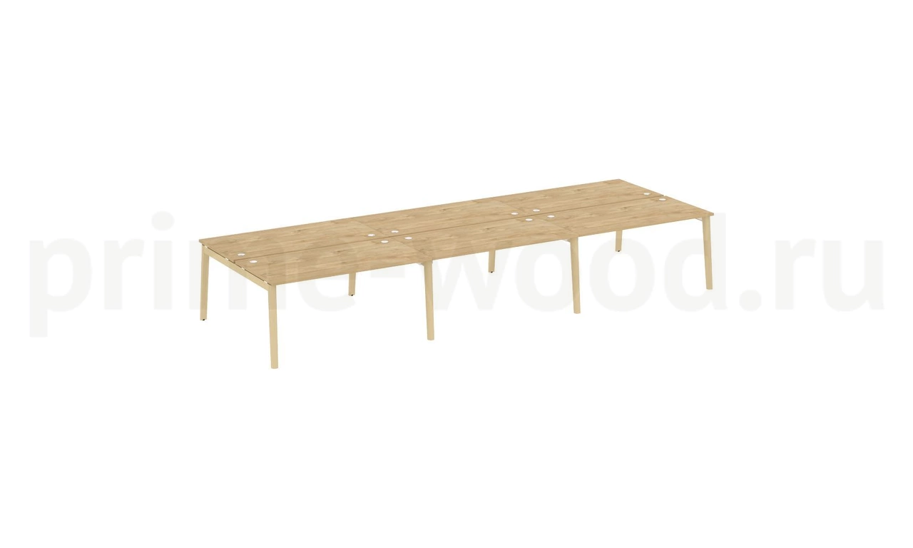 Рабочая станция, опоры - массив дерева ONIX WOOD 474x164x75 - фото 9